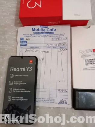 Xiaomi Redmi Y3 New